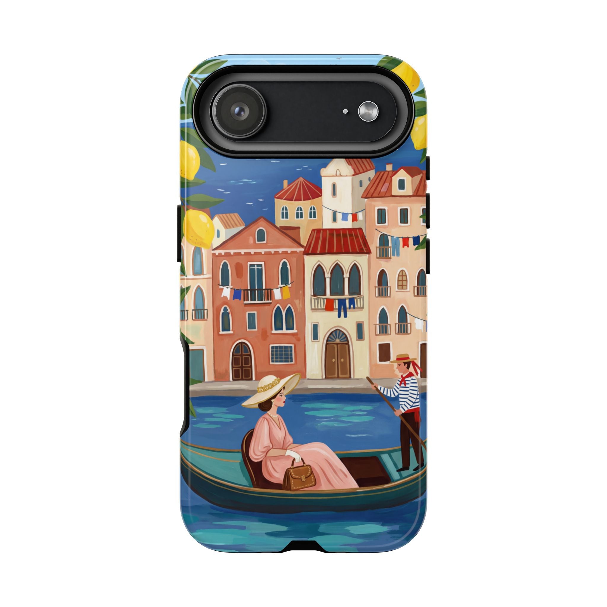 Venetian Gondola iPhone Case | Lemon Coast Waterfront Travel