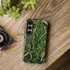 Octopus Tough Samsung Galaxy Phone Case | Jewel Green Ocean Animal Cover