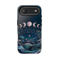 Celestial Zodiac Wheel iPhone Case | Moon Phase iPhone Case