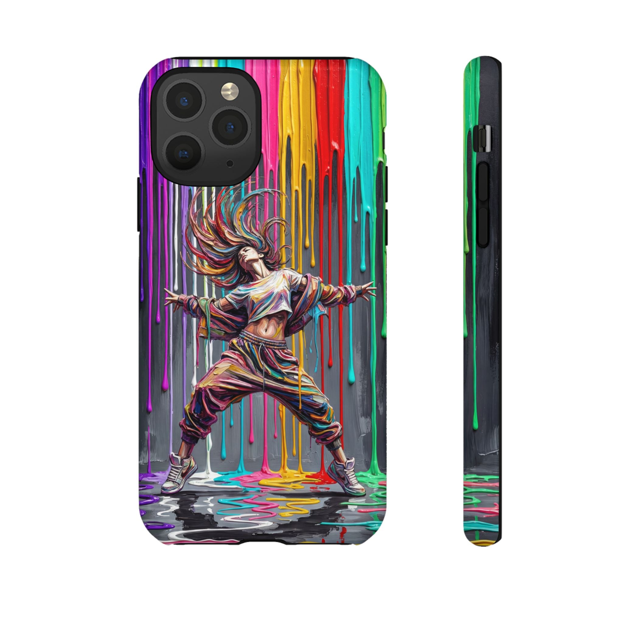 iPhone Case | Colorful Street Dance Drip Design