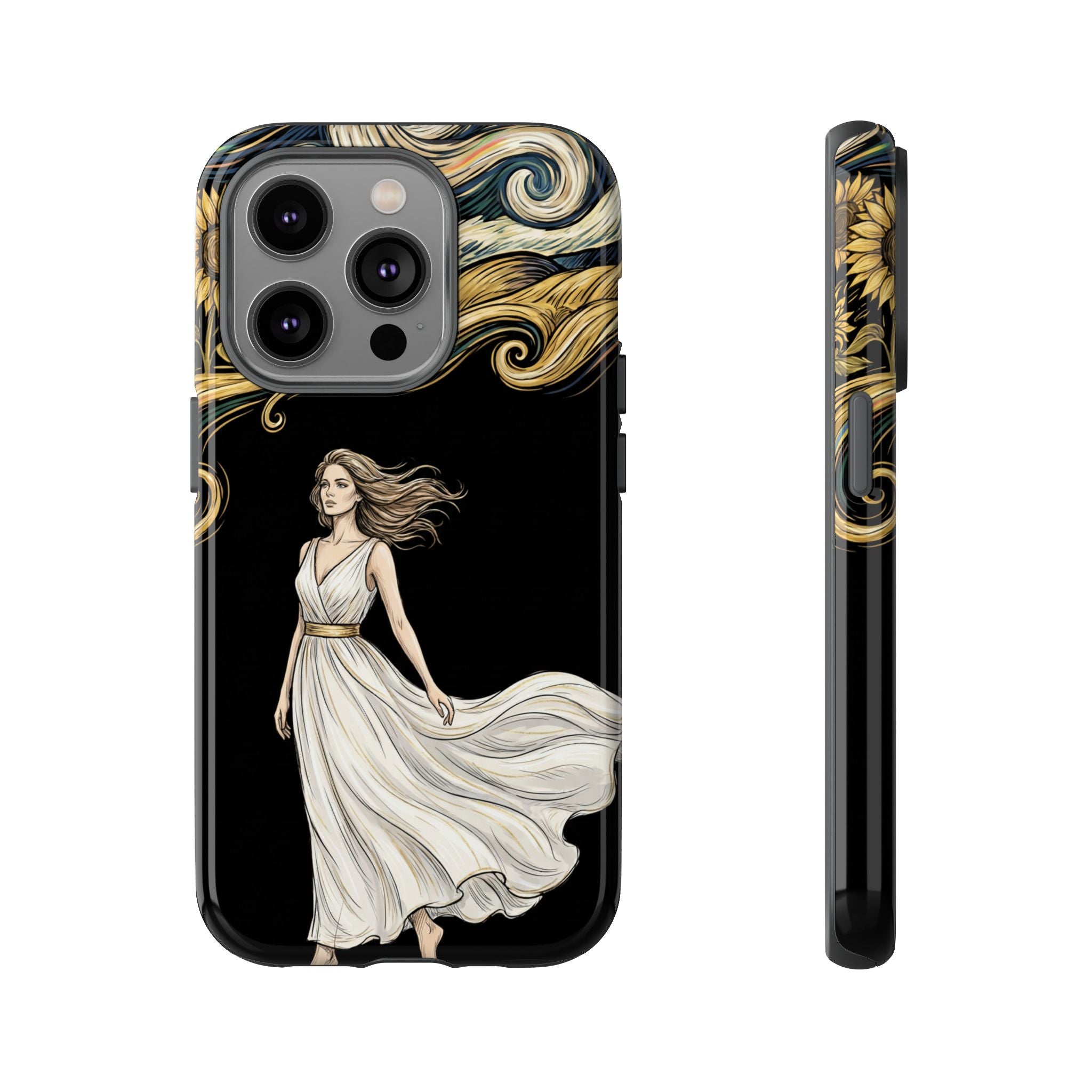 Grecian Muse iPhone Case | Artistic Goddess Protective Case