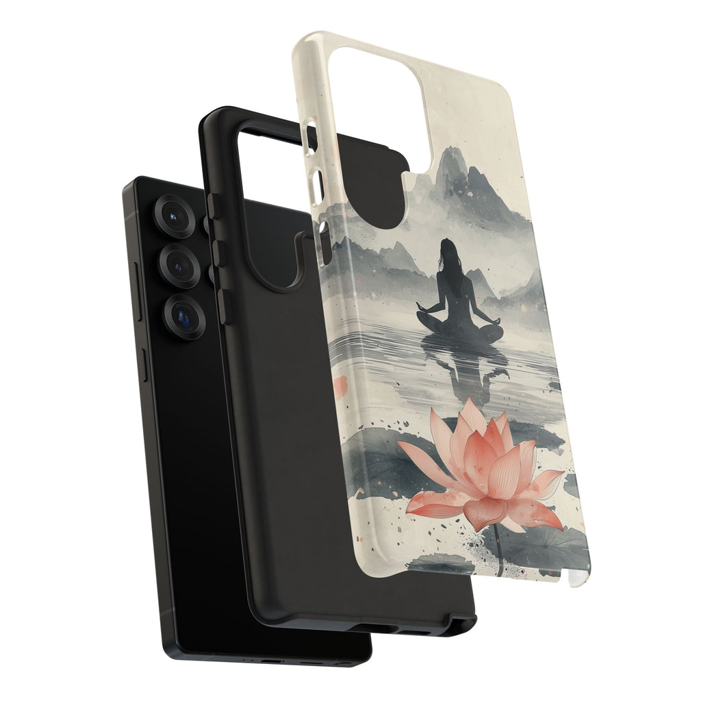 Zen Yoga Meditation Lotus Samsung Galaxy Phone Case