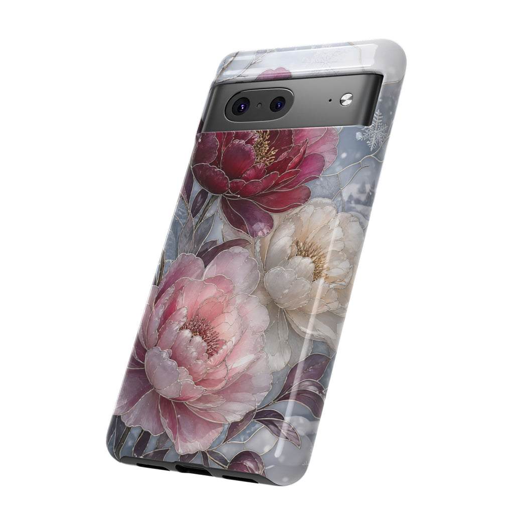 Vintage Google Pixel Floral Phone Case | Peony Flower iPhone Case