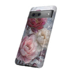 Vintage Google Pixel Floral Phone Case | Peony Flower iPhone Case