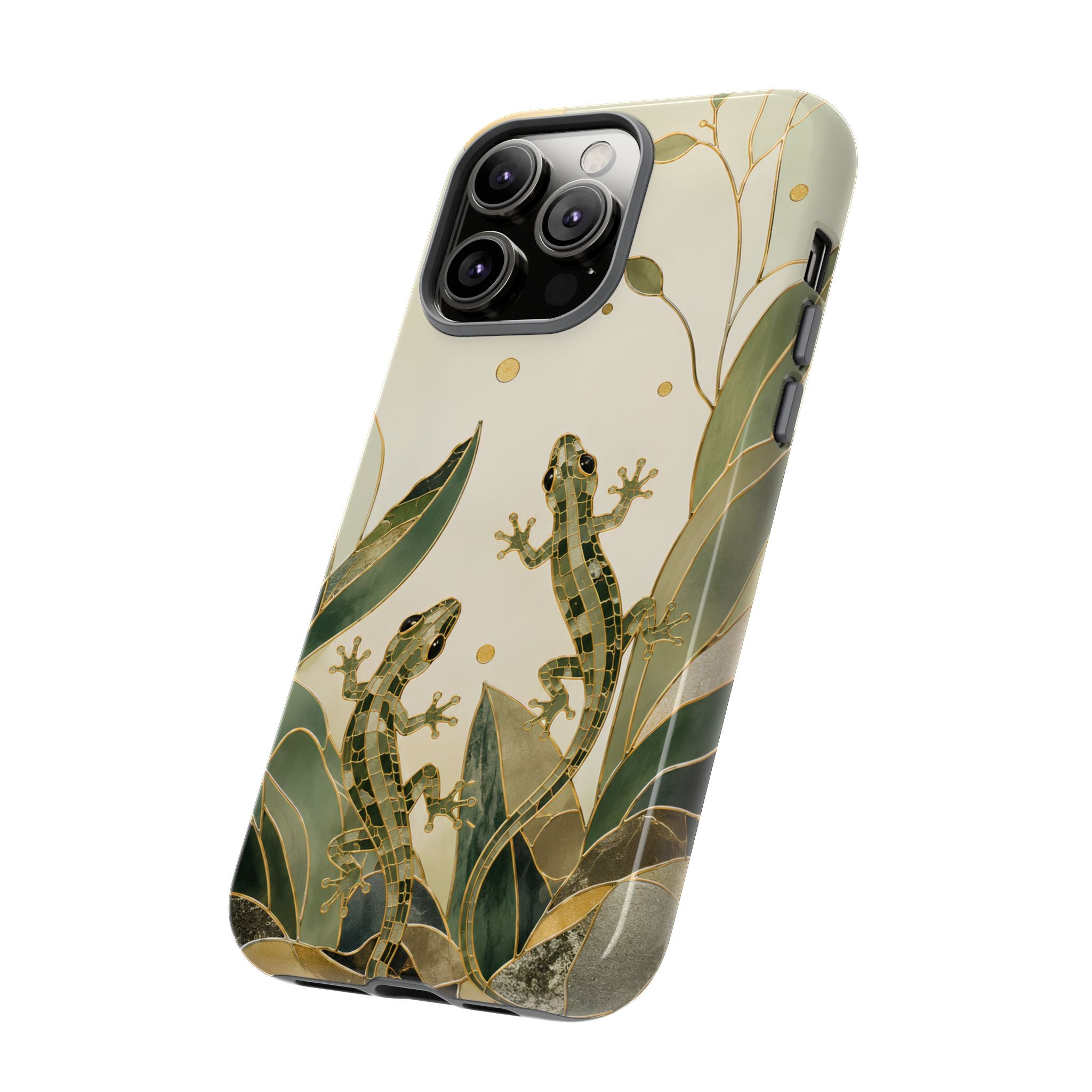Lizard Botanical iPhone Case | Gecko iPhone Case