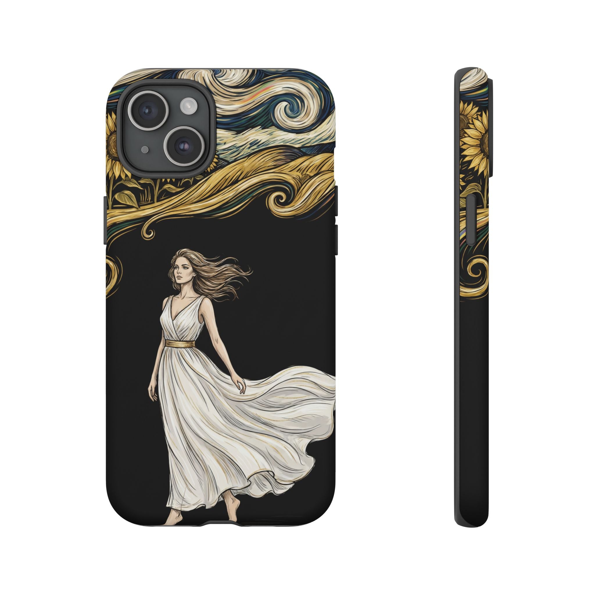 Grecian Muse iPhone Case | Artistic Goddess Protective Case