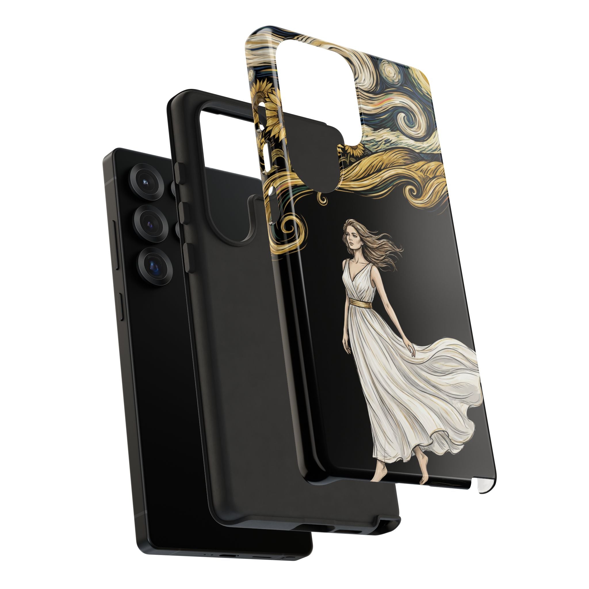 Grecian Muse Samsung Galaxy Phone Case | Artistic Goddess Protective Case