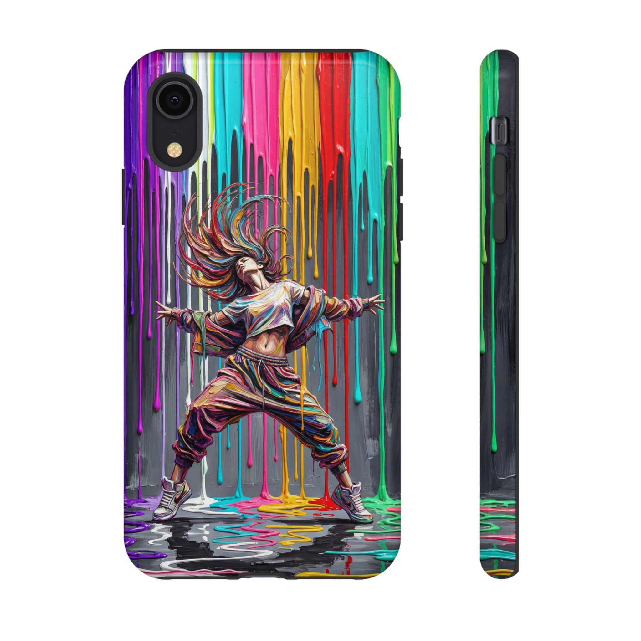 iPhone Case | Colorful Street Dance Drip Design