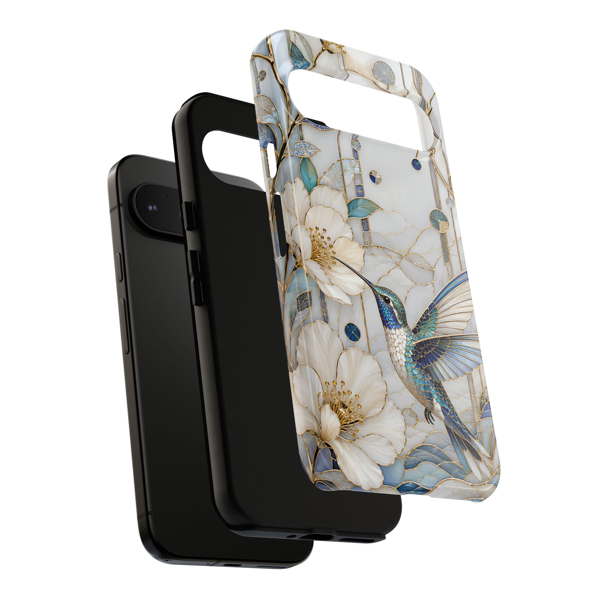 Hummingbird Magnolia Google Pixel Phone Case | Floral Bird iPhone Case