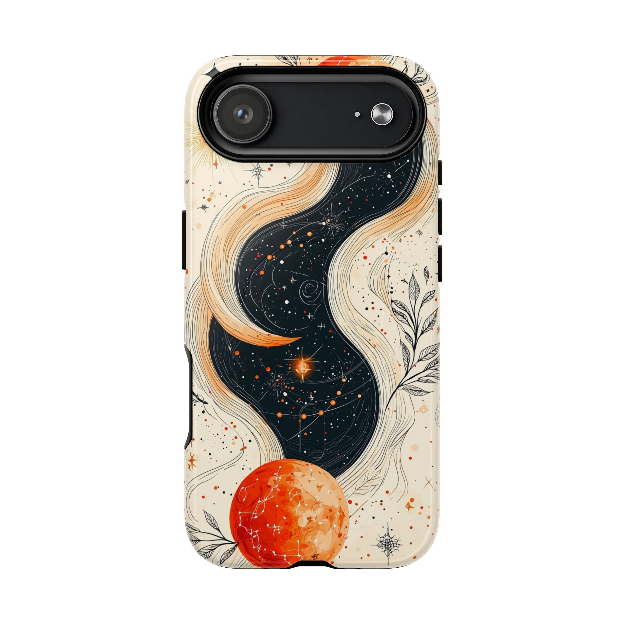 Custodia Astrology Galaxy MagSafe per iPhone | Red Moon Celestial