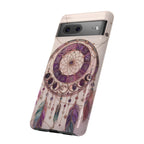Dreamcatcher Google Pixel Phone Case | Boho Moon Phase Phone Case
