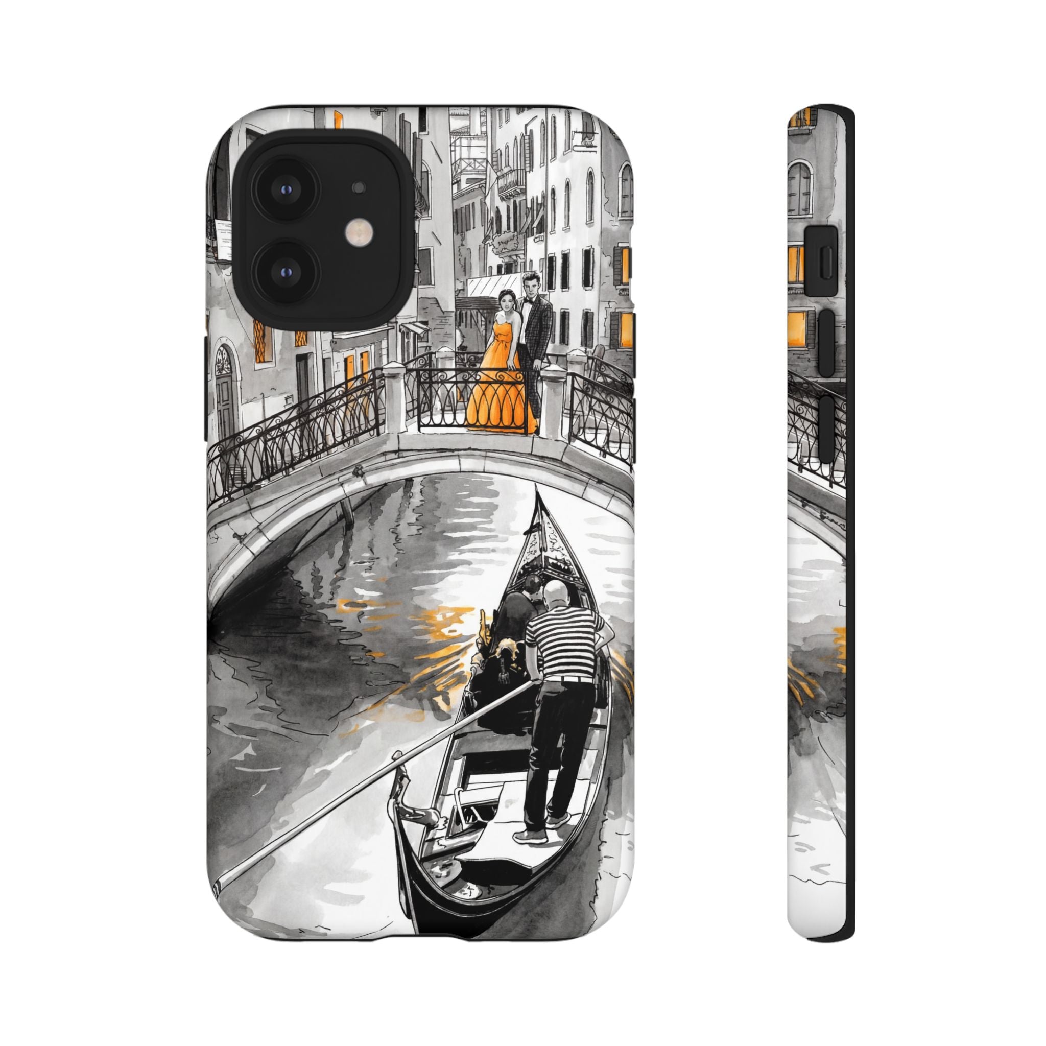 Venice Gondola iPhone Case | Romantic Canal Scene Protective Case