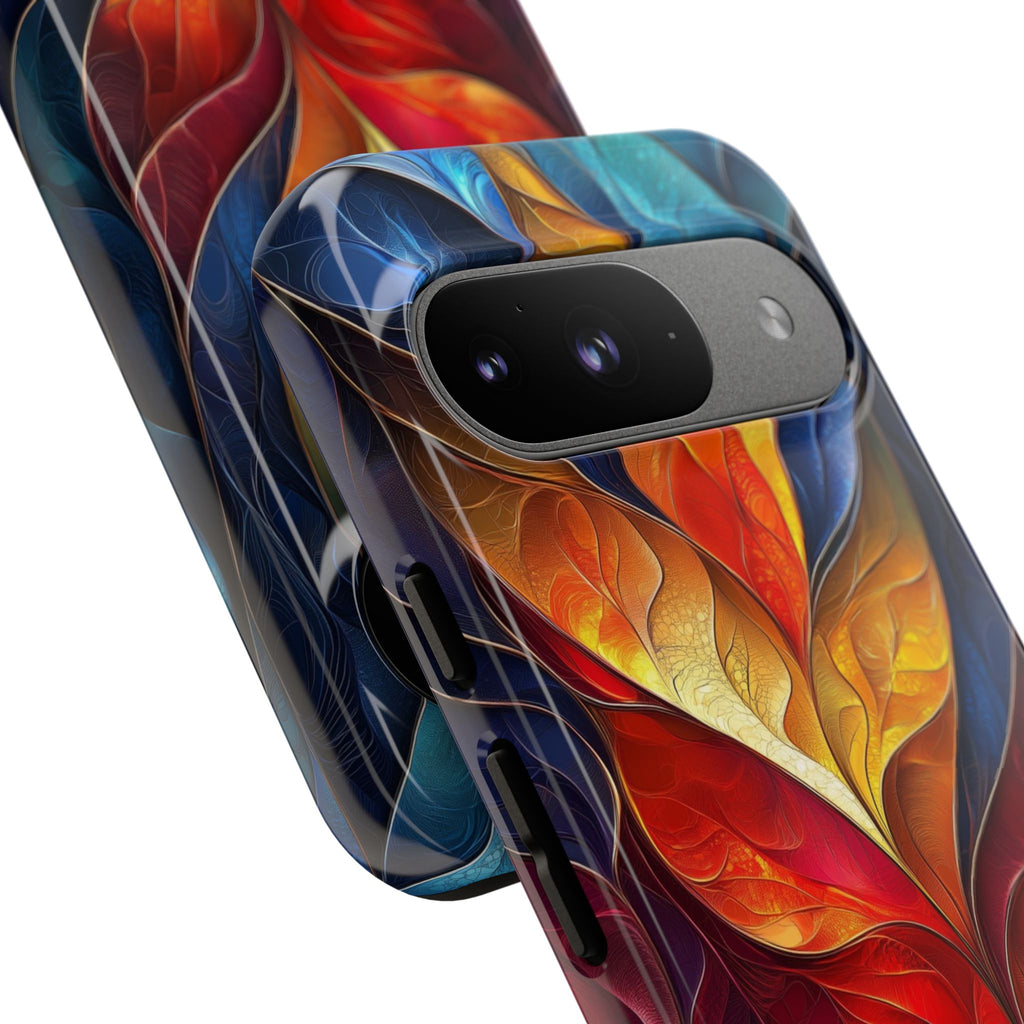 Abstract Colourful Leaf Google Pixel Case