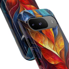 Abstract Colourful Leaf Google Pixel Case