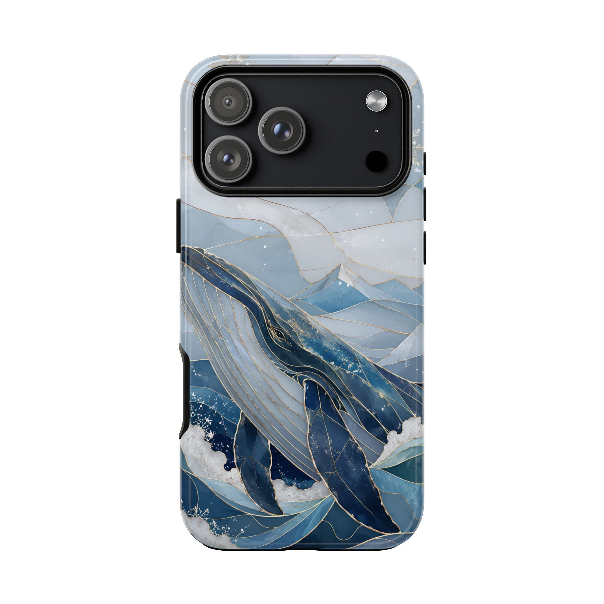 Blue Whale iPhone Case | Ocean Wave iPhone Case