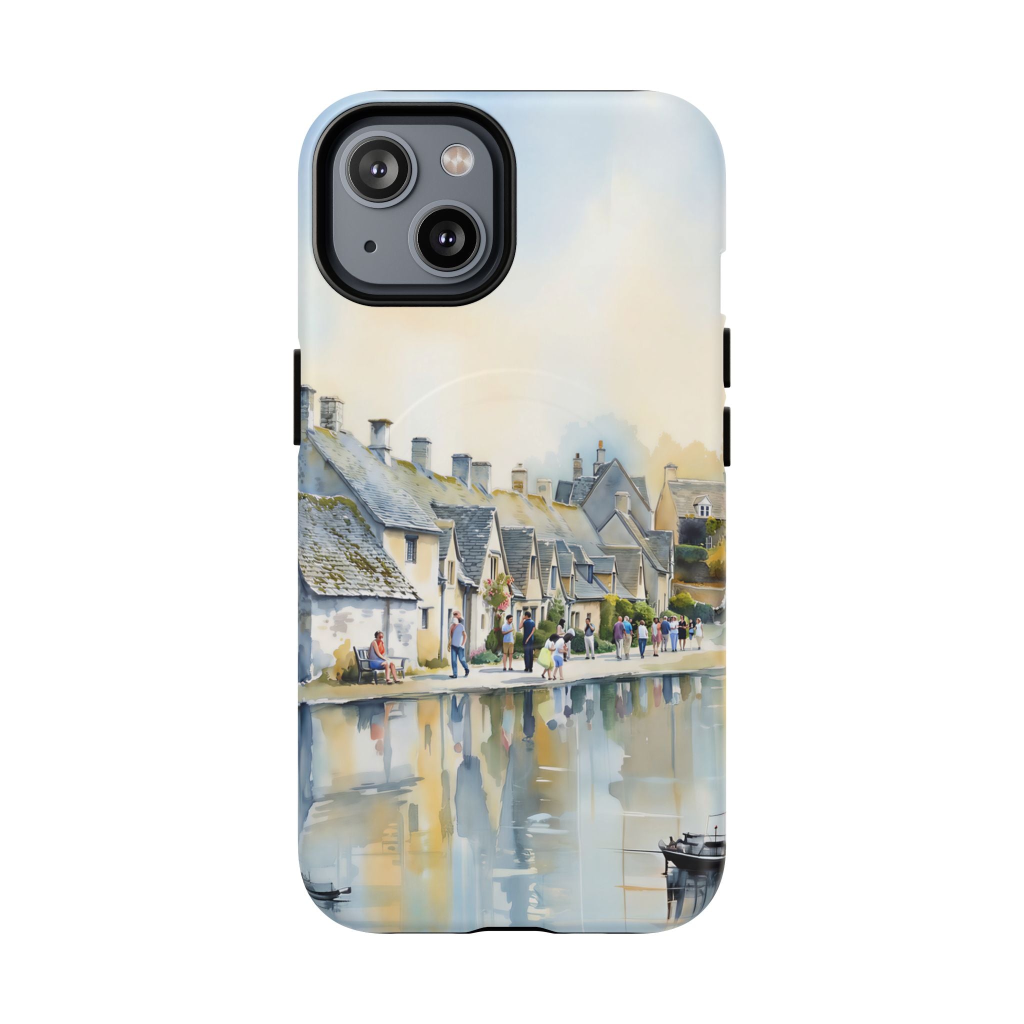 The Cotswolds Cottage MagSafe iPhone Case | Timeless England Travel Case