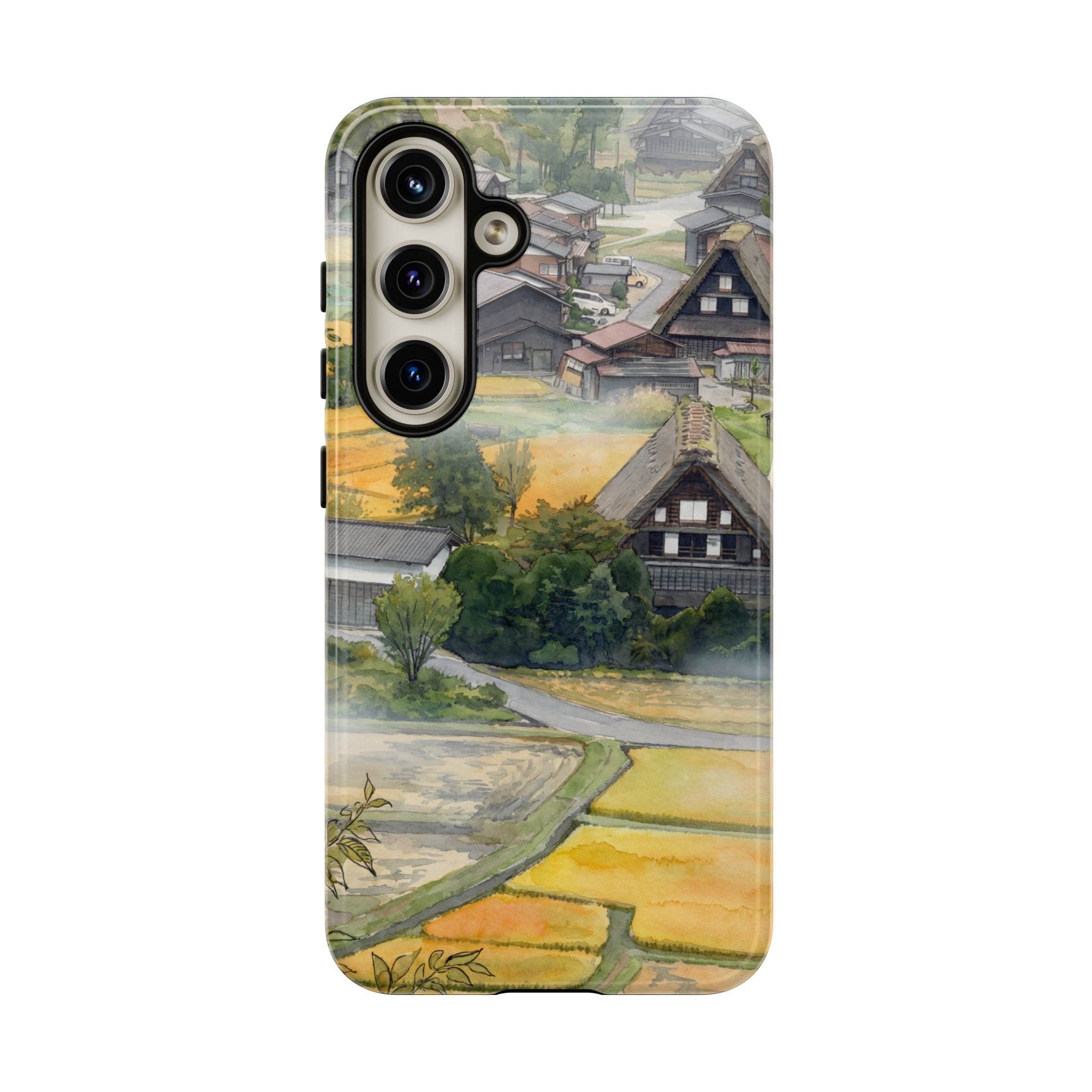 Shirakawa Whisper | Japan Watercolour Samsung Galaxy Phone Case