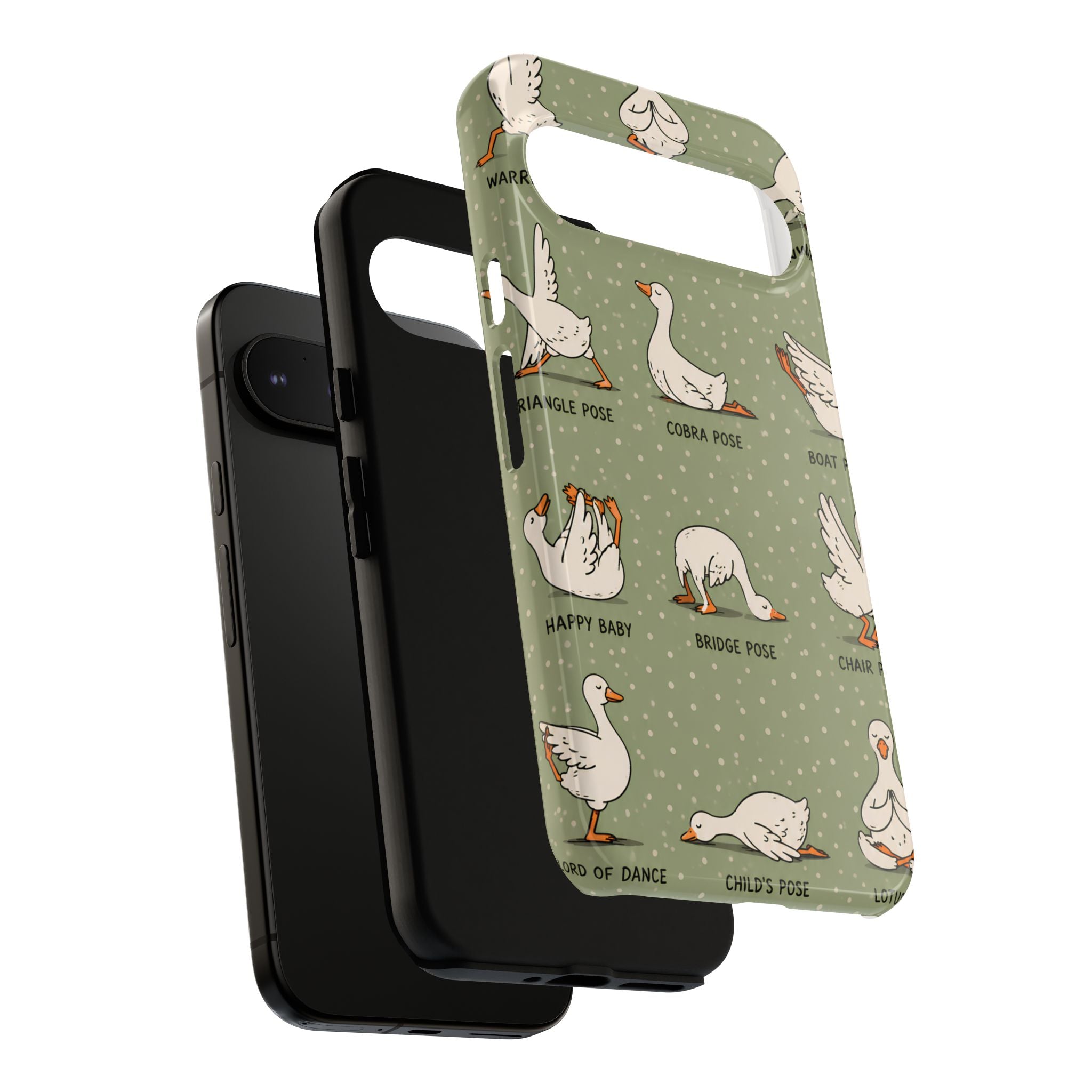 Yoga Goose Google Pixel Phone Case | Funny Goose Yoga Cover
