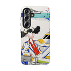Nautical Cow Graphic Protective Samsung Galaxy Phone Case