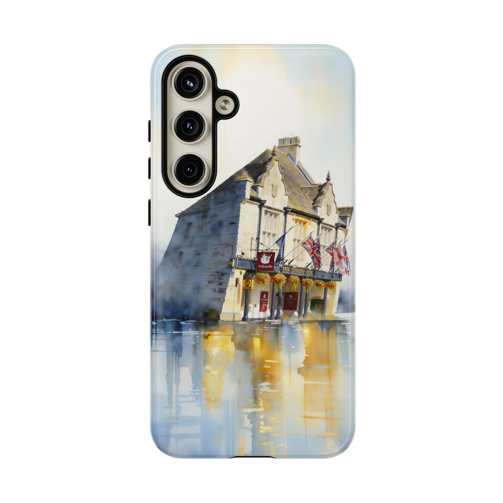 English Village Hotel Aesthetic Samsung Galaxy Phone Case