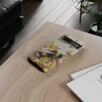 Golden Bee Google Pixel Phone Case | Floral Moon Phone Protector