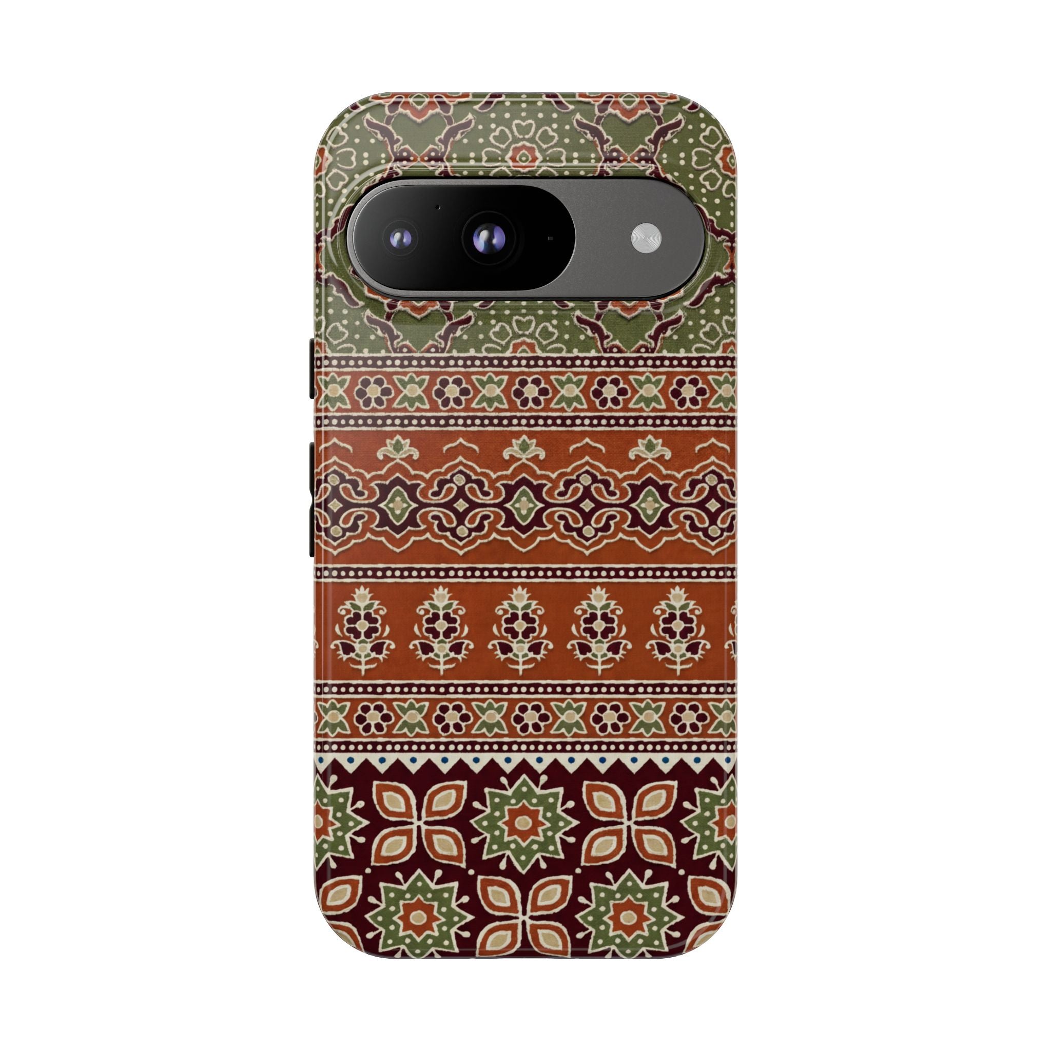 Batik Floral Protective Google Pixel Case