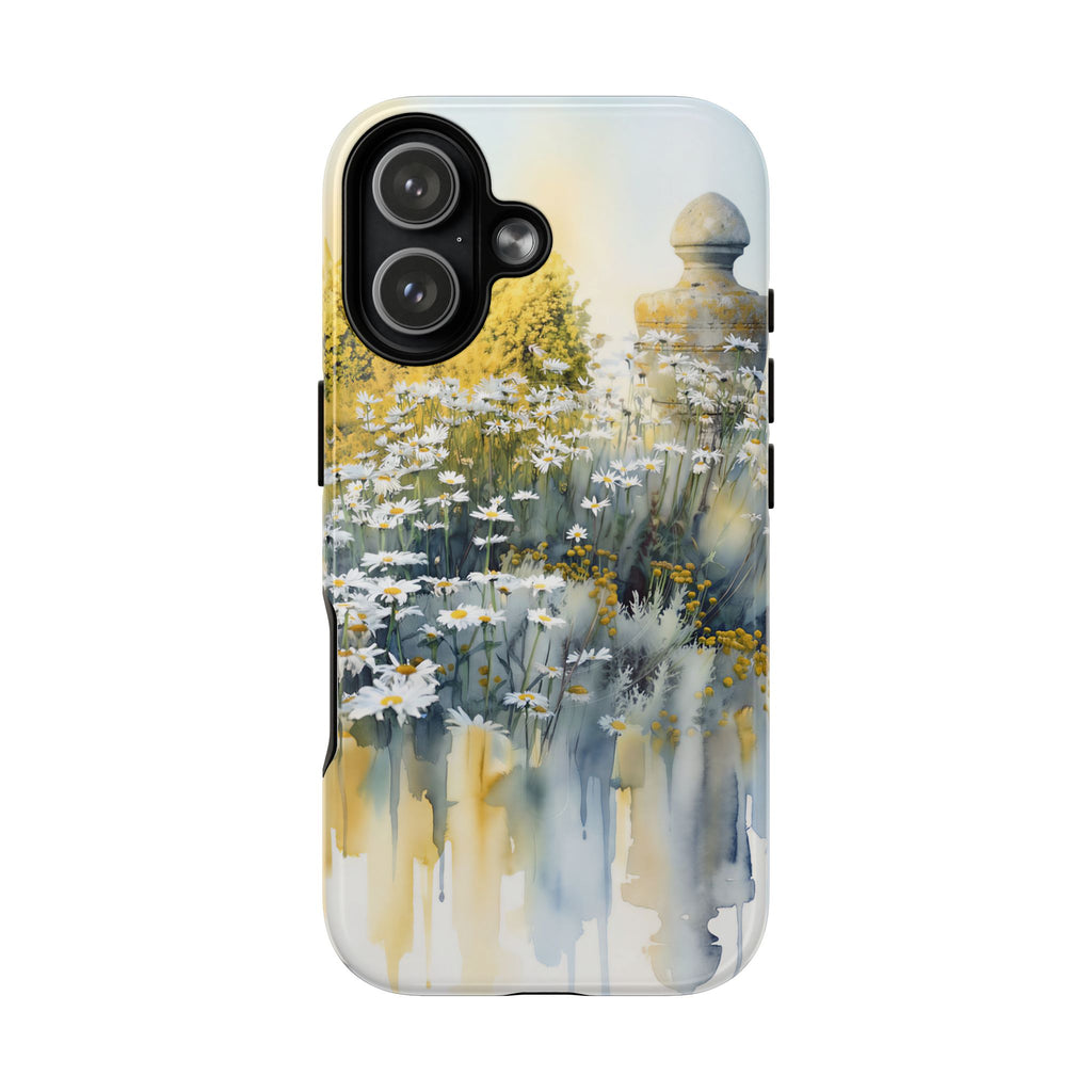 Watercolor Floral Daisy Garden MagSafe iPhone Case