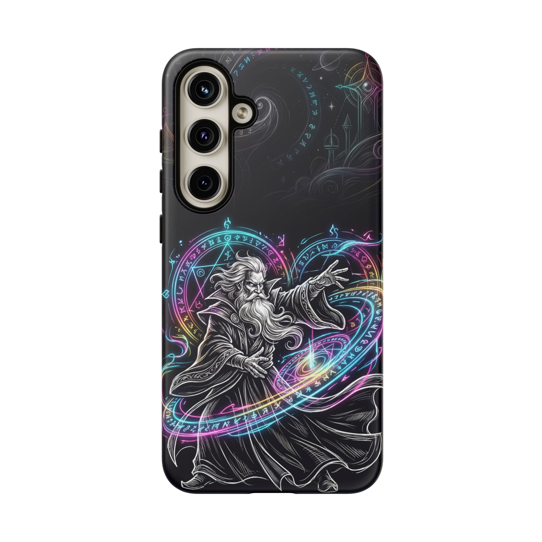 Neon Spell Art Wizard Magic Samsung Galaxy Phone Case