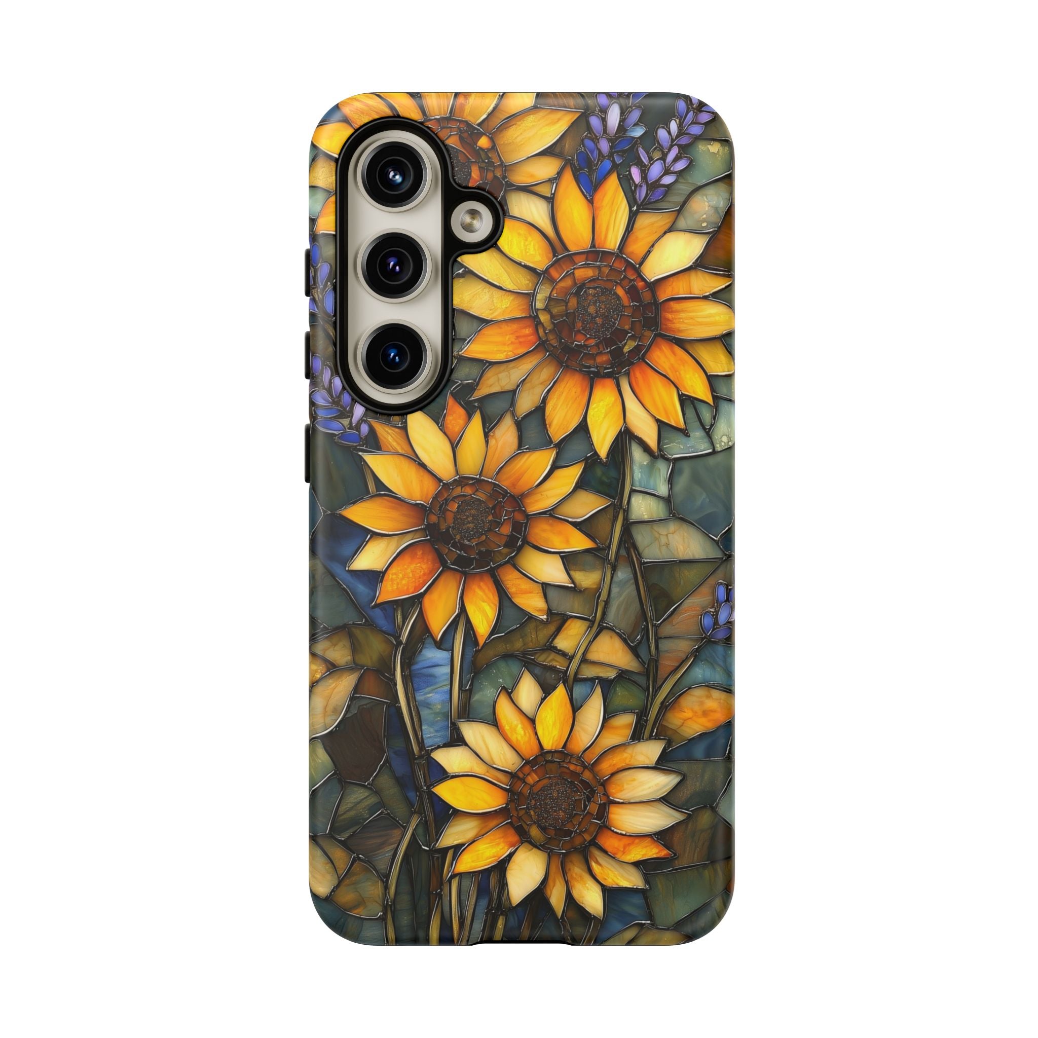 Sunflower Stained Glass Samsung Galaxy Case