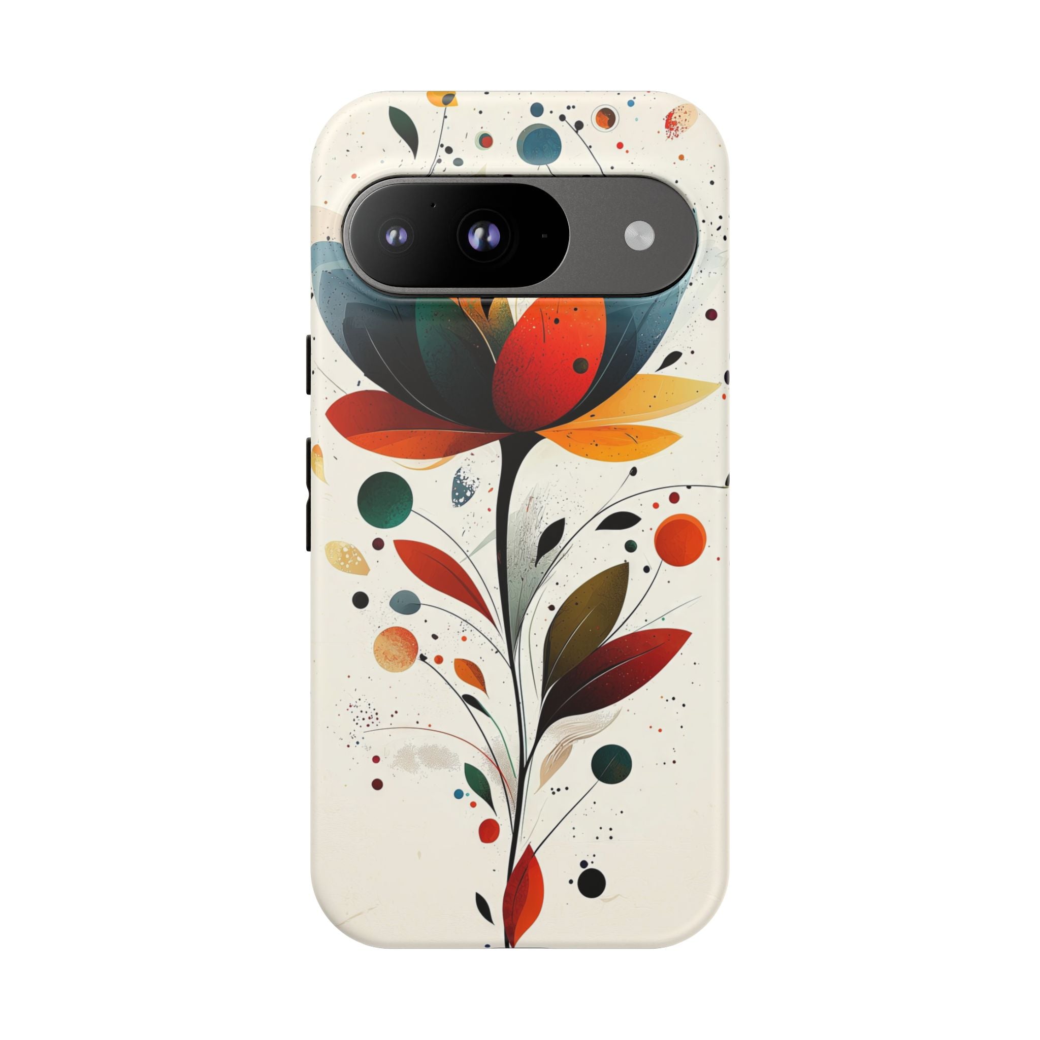 Floral Abstract Google Pixel Case | Colourful Botanical Art
