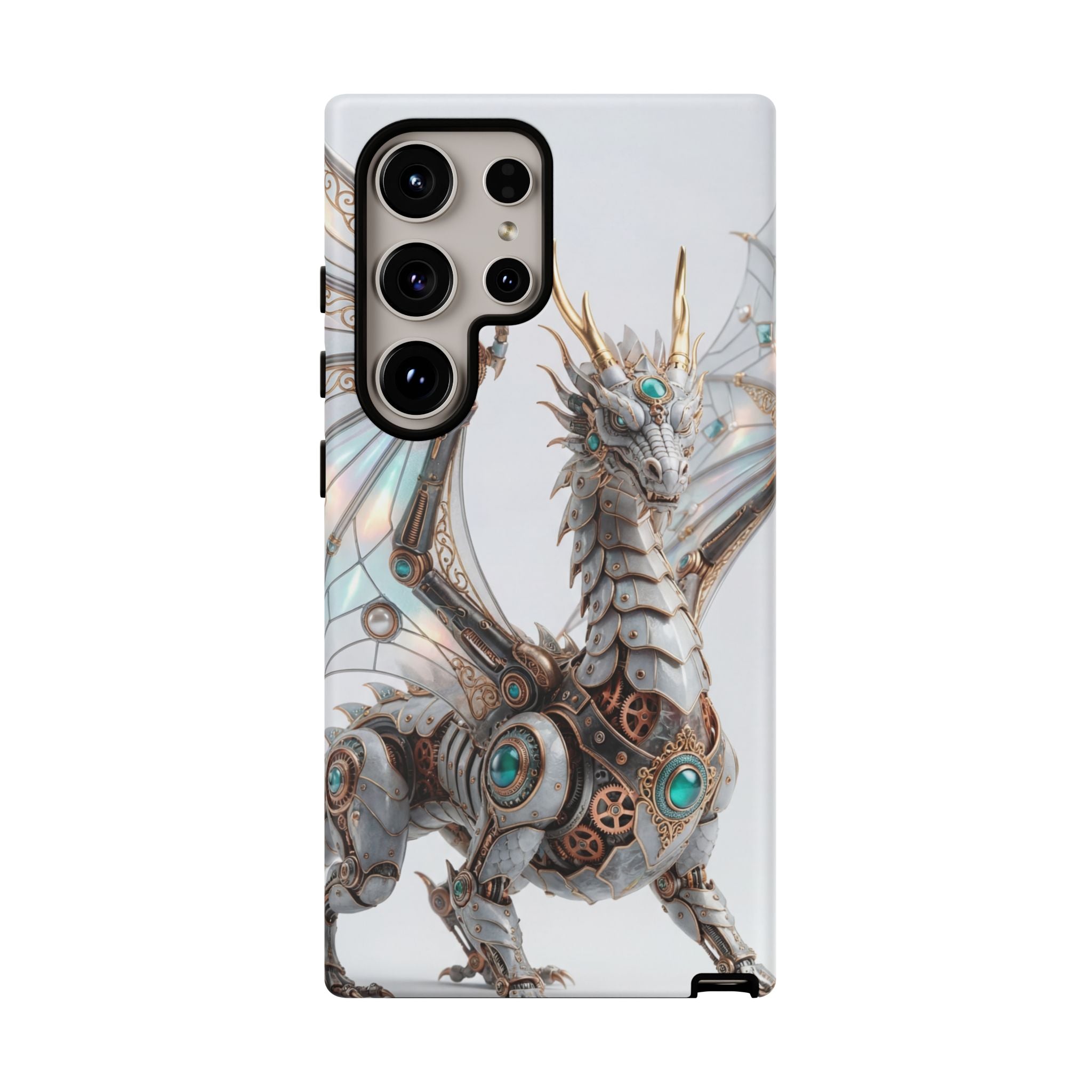 Steampunk Mechanical Dragon Samsung Galaxy Case — Fantasy Armor Protective Cover