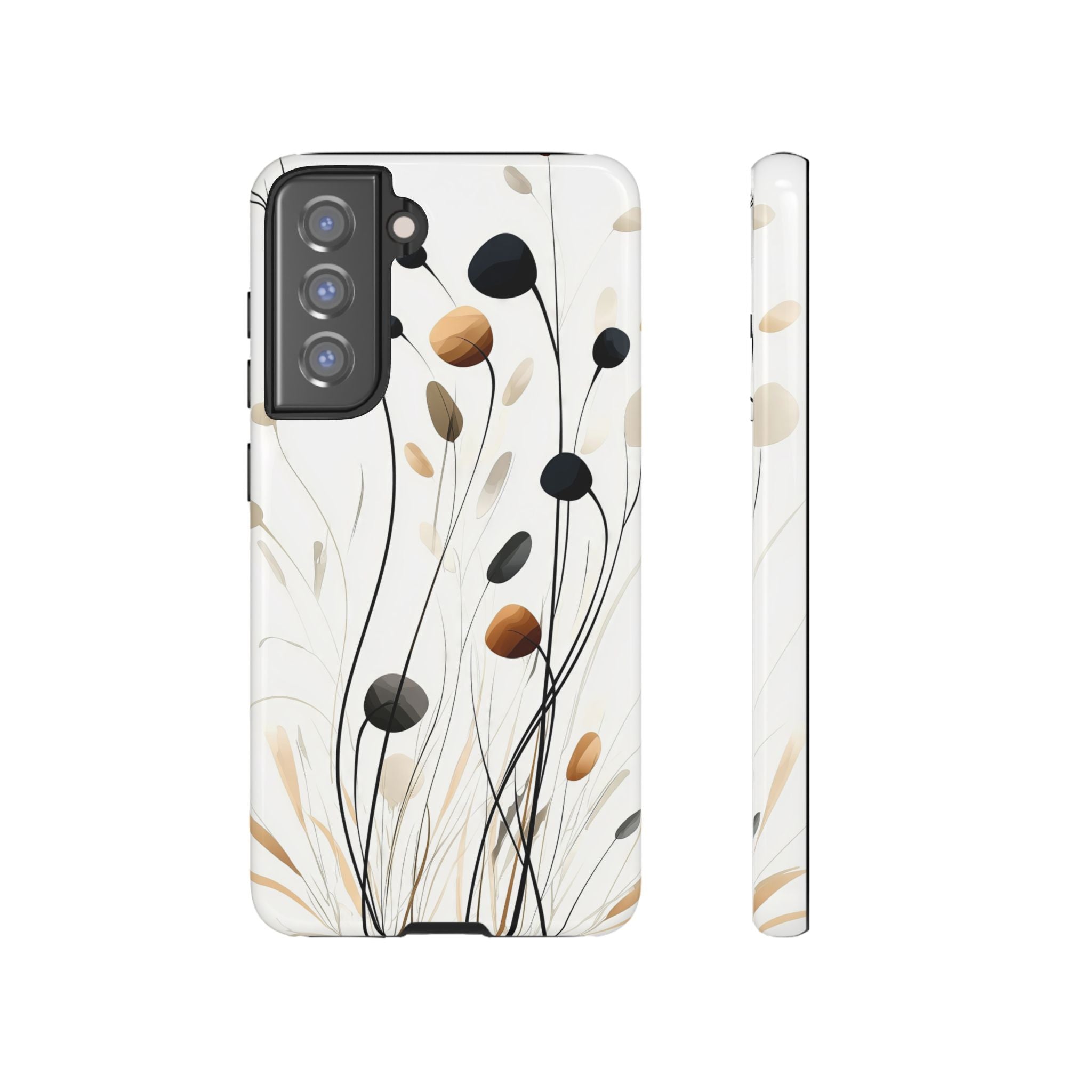 Floral Breeze Tough Samsung Galaxy Case | Neutral Botanical