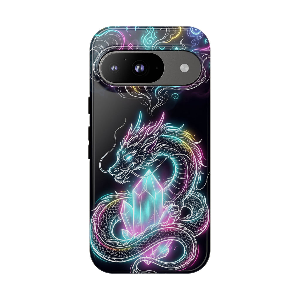 Neon Loong Crystal Google Pixel Phone Case