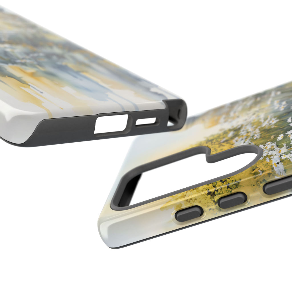 Watercolor Floral Daisy Garden Samsung Galaxy Phone Case