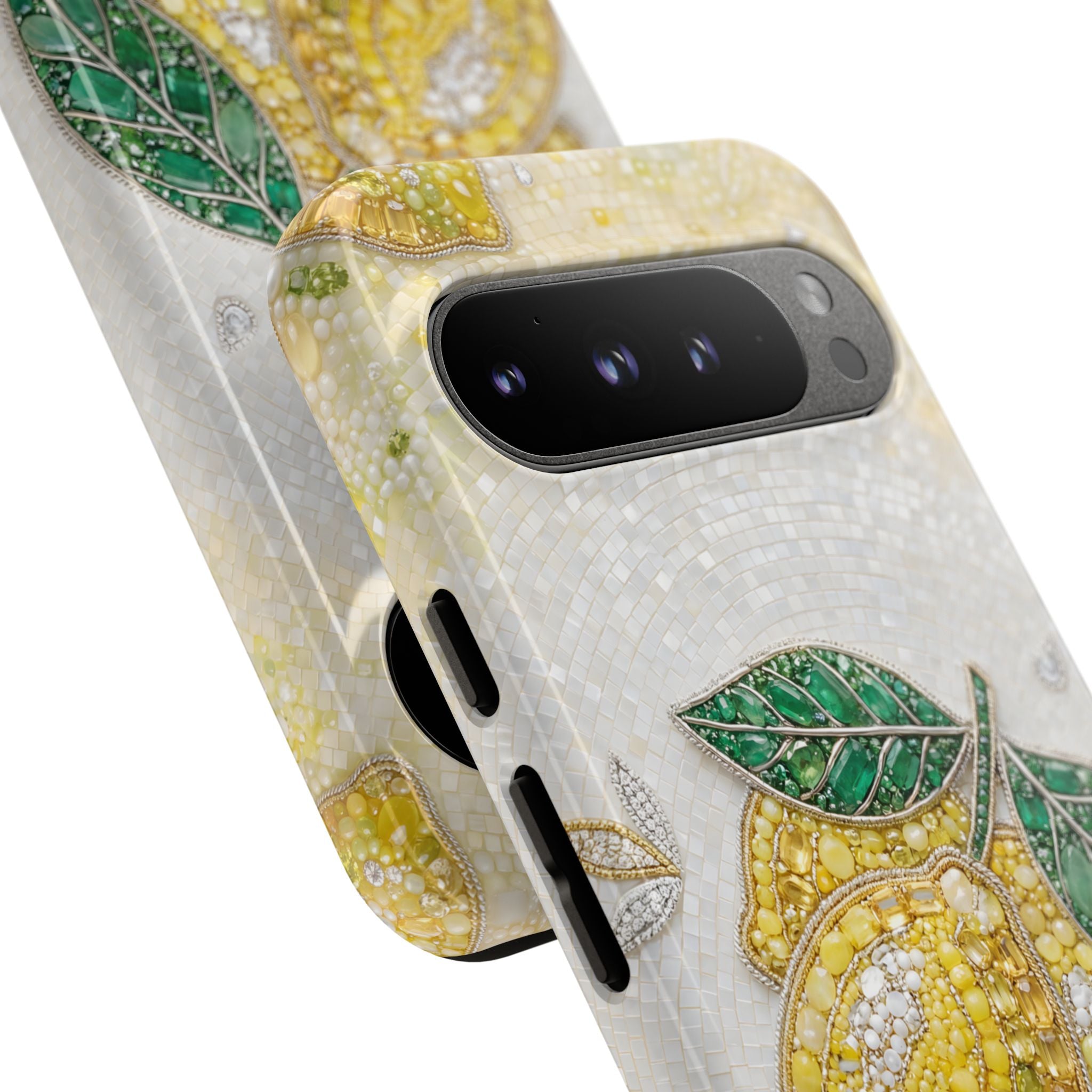 Luxe Lemon Jewel Google Pixel Phone Case
