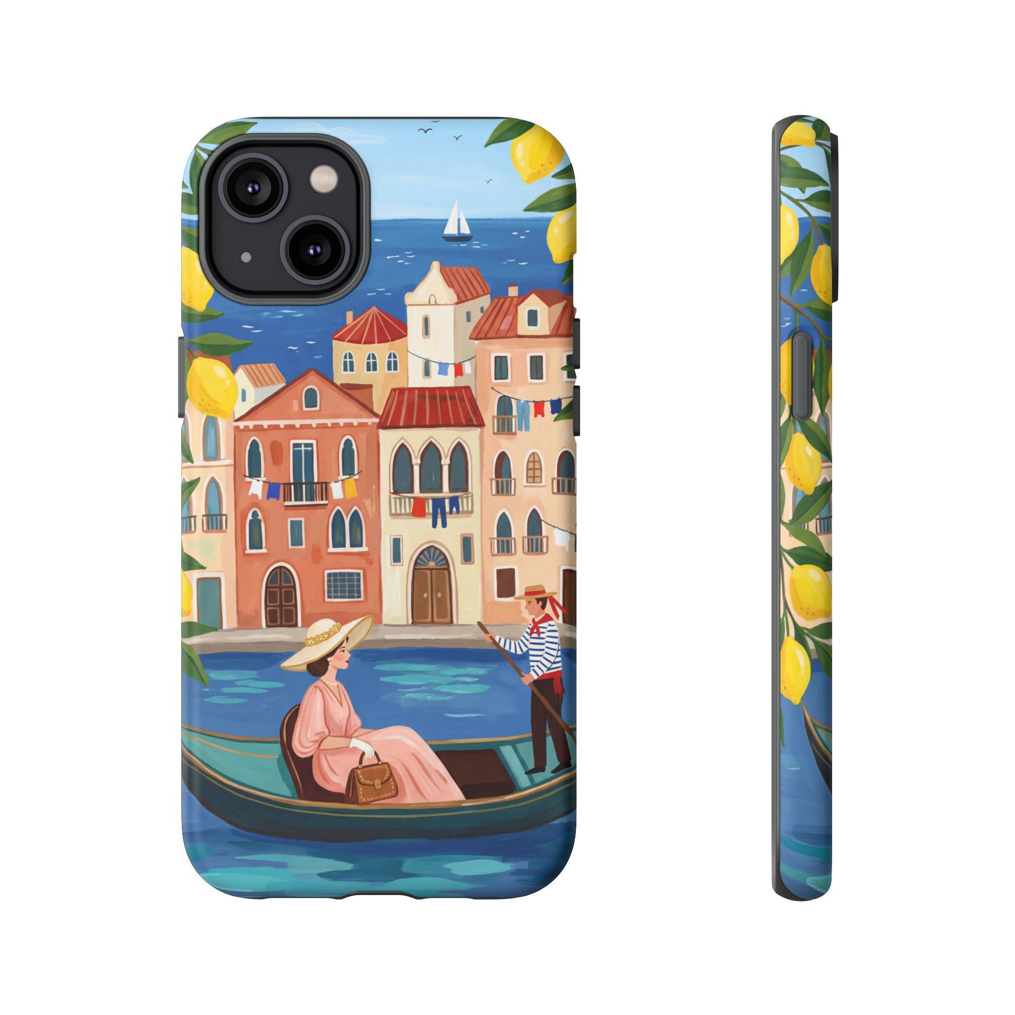 Venetian Gondola iPhone Case | Lemon Coast Waterfront Travel