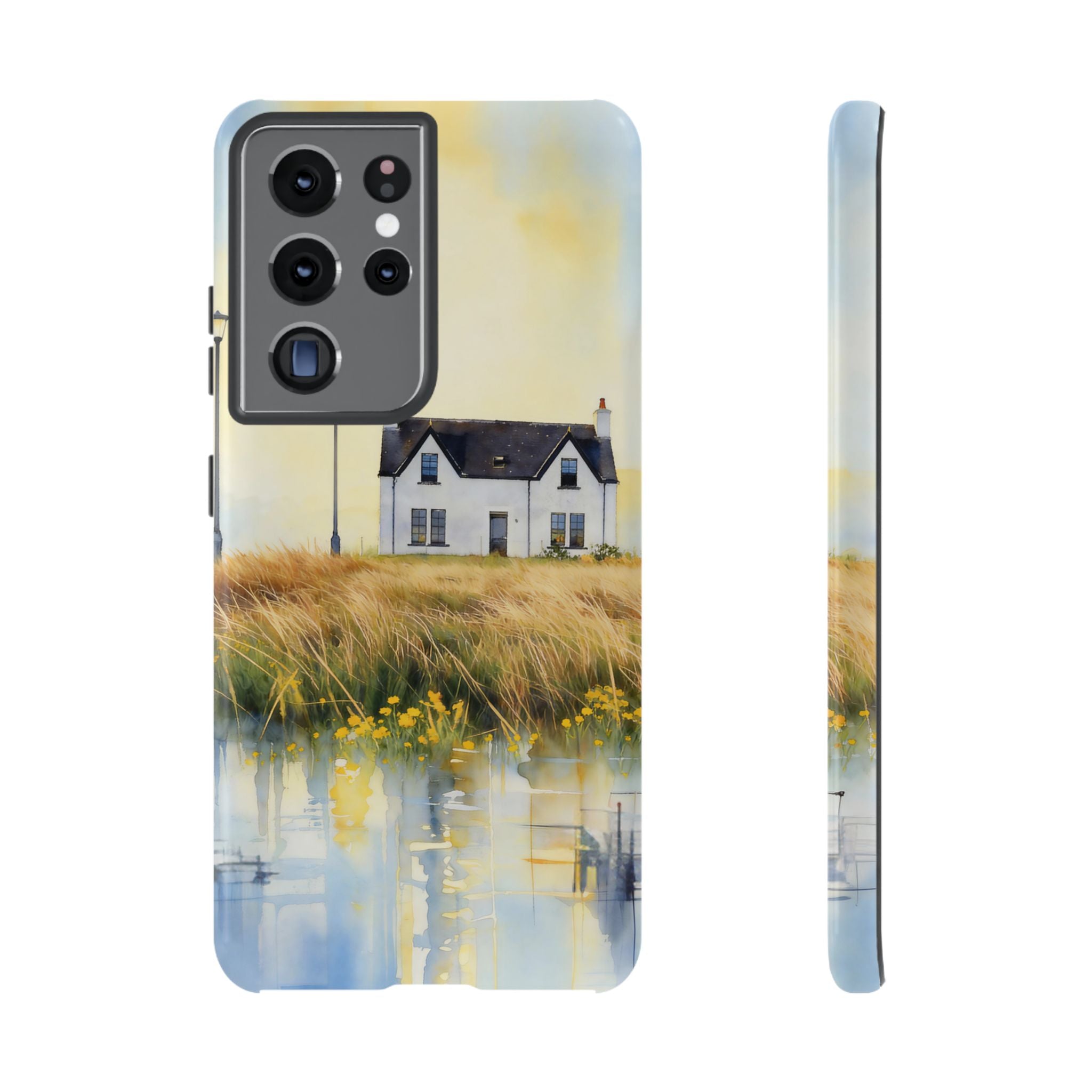 Scottish Highlands Samsung Galaxy Phone Case | Isle of Skye Hill Cottage