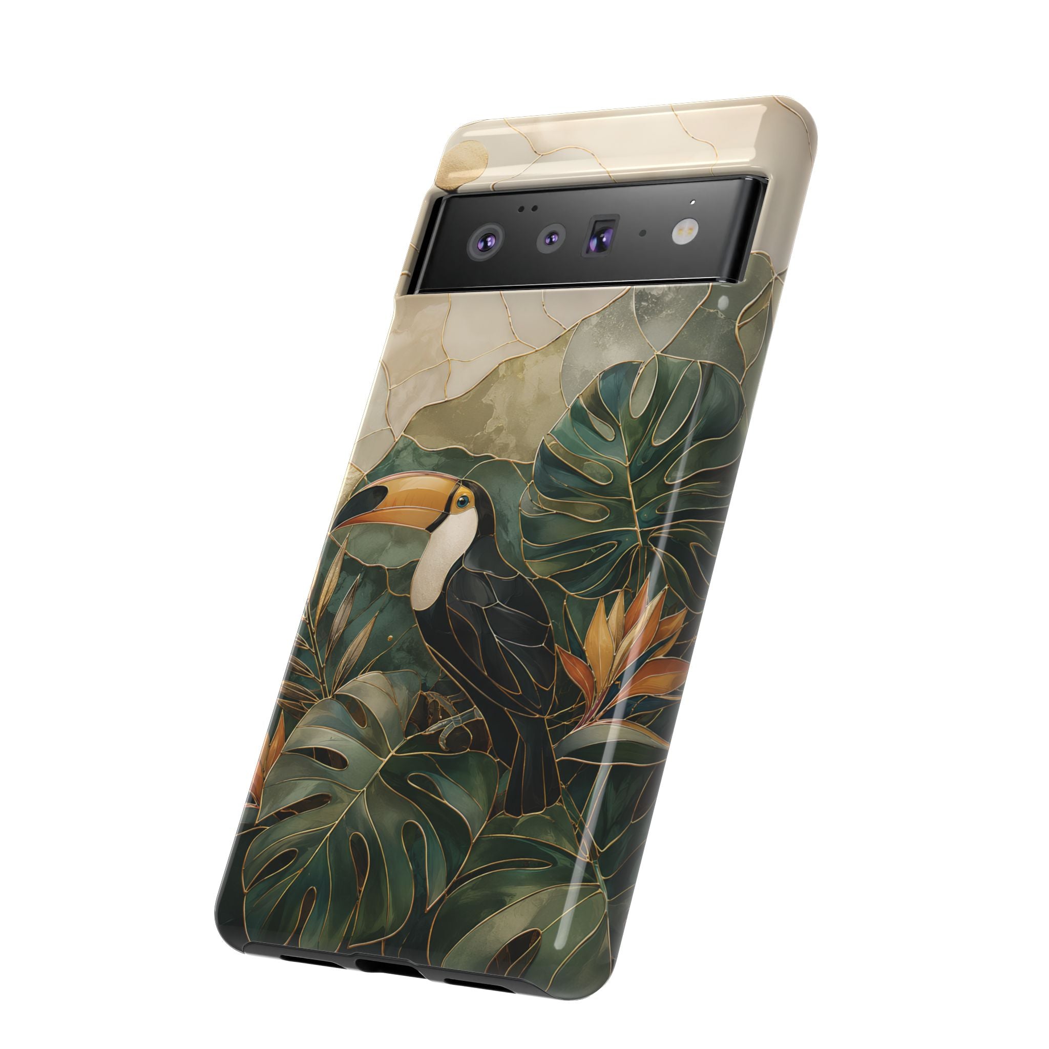 Toucan Google Pixel Phone Case | Tropical Bird Phone Cover