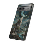 Wolf Moon Google Pixel Phone Case | Celestial Wolf Phone Case