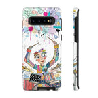 Drummer Boy Samsung Galaxy Phone Case | Colorful Cartoon Drum Kit Protective Cover