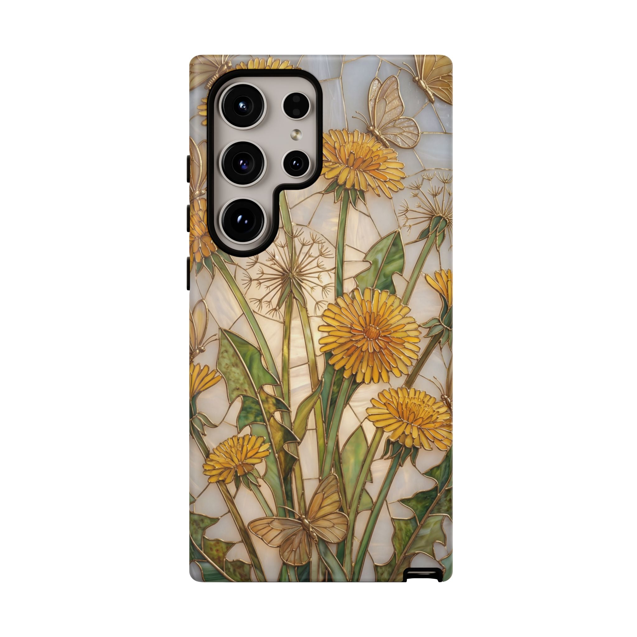 Dandelion Bouquet Tough Samsung Galaxy Case — Floral Botanical Protective Cover