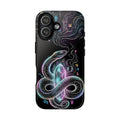 Neon Occult  Mystic Snake Crystal iPhone Case