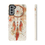 Dreamcatcher Tough Samsung Galaxy Case | Watercolour Feather