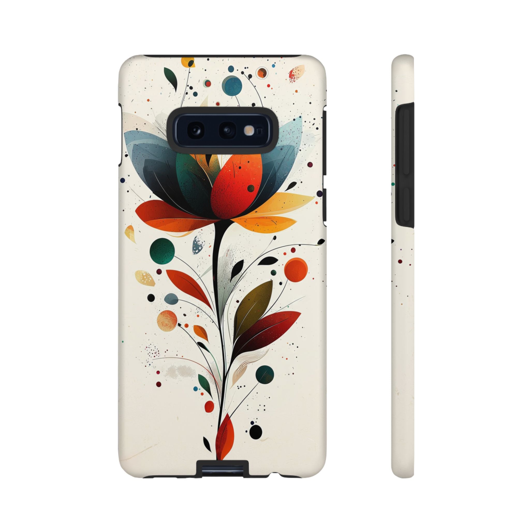 Floral Art Samsung Galaxy Case | Colourful Abstract Bloom