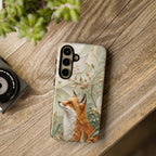 Fox Samsung Galaxy Phone Case | Woodland Fox Art Cover