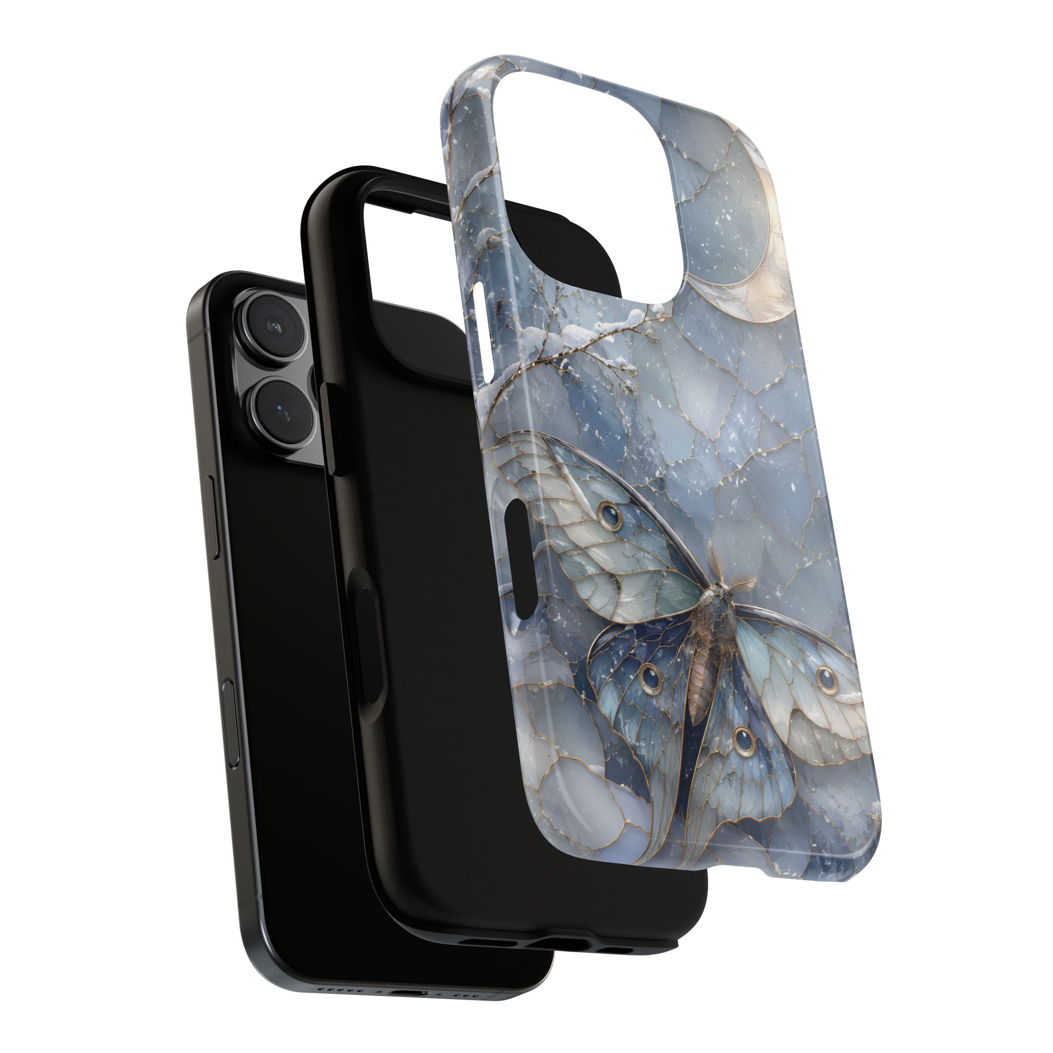 Luna Moth iPhone Case | Celestial Butterfly iPhone Case