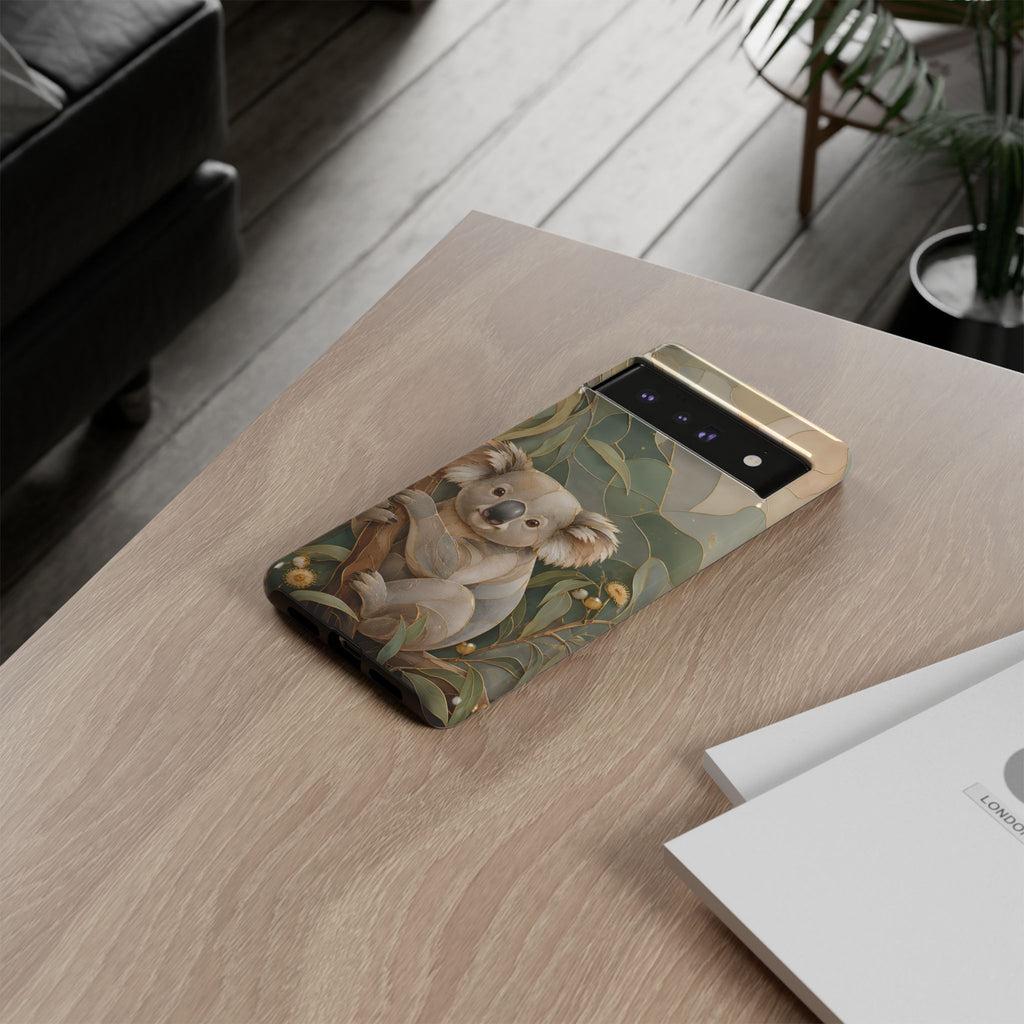 Koala Google Pixel Phone Case | Eucalyptus Botanical Cover