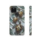 Sea Turtle Google Pixel Case — Ocean Waves Protective Phone Cover