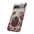 Cover protettiva "Vintage Red Beetle" per Google Pixel | Fantasia Floreale Coccinella