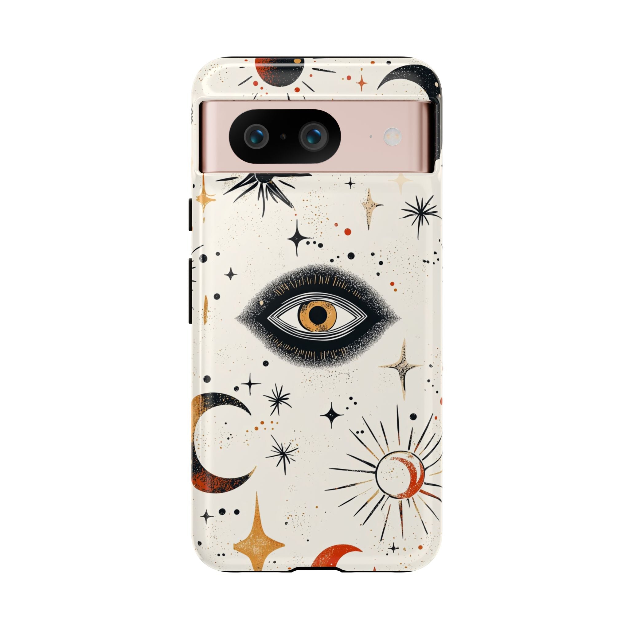 Mystic Eye Google Pixel Case | Celestial Moon & Star